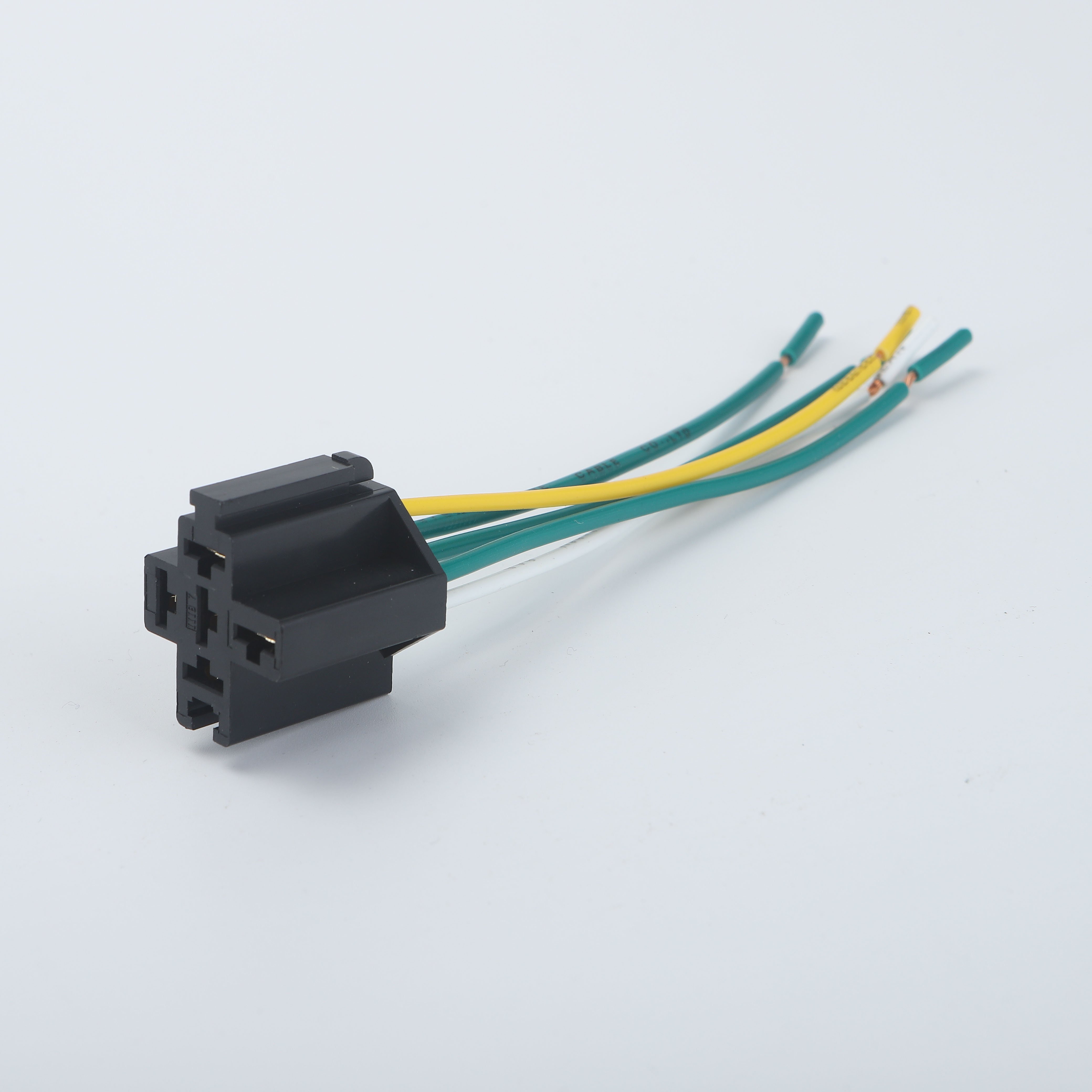 Automotive Car Relay Base 5 Pin Relay Socket Auto Wire Harness