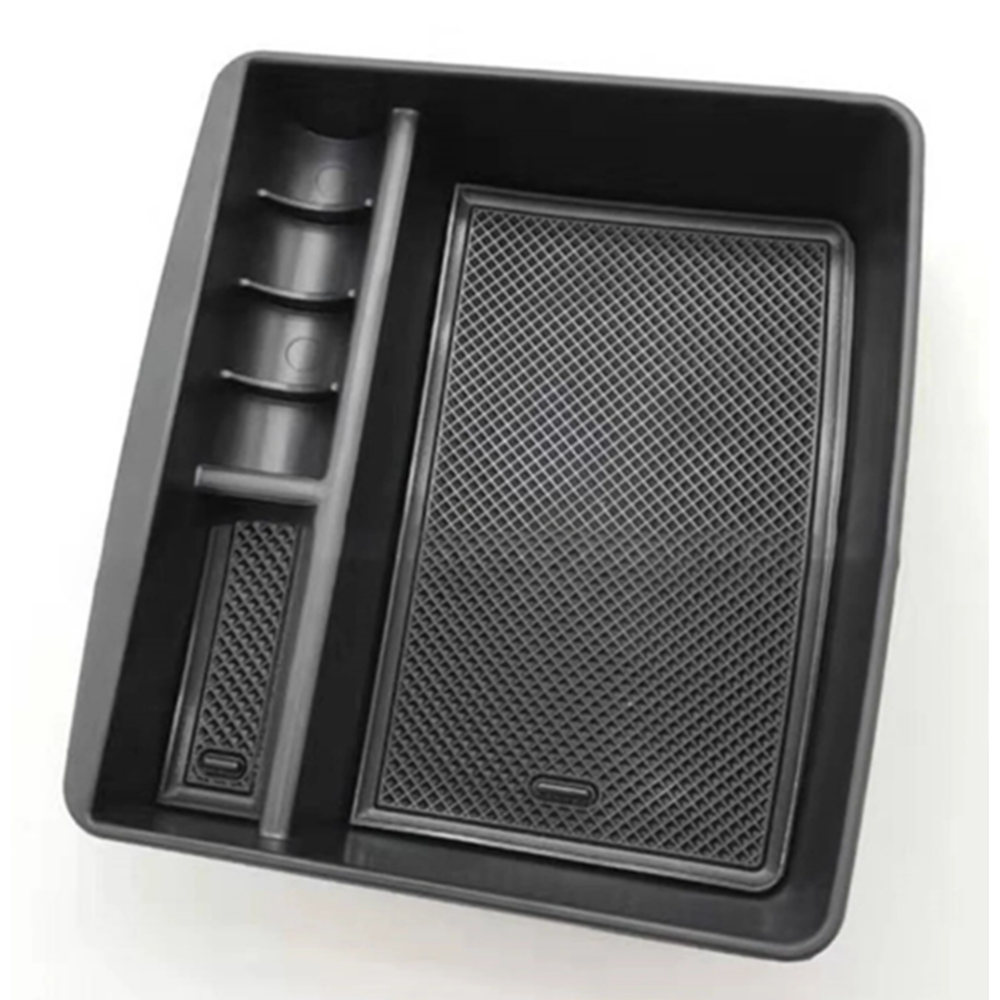 Car Refrigerator Cover Storage Box for Toyota Land Cruiser Prado FJ 120 FJ120 150 Central Armrest Storage Holder Accessories