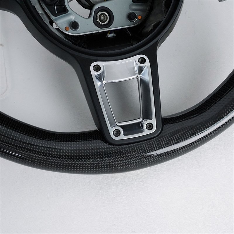 Customized Carbon Fiber Leather Car Steering Wheel For Porsche Panamera Macan Cayenne 918 911 718 970 971 958 Car Accessories