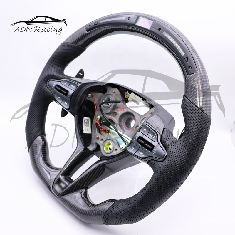 Customized Carbon Fiber OEM Steering Wheel For Hyundai Elantra 2022+