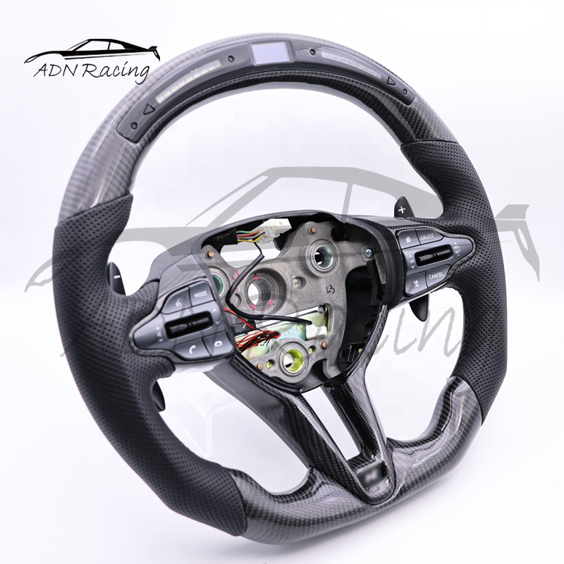 Customized Carbon Fiber OEM Steering Wheel For Hyundai Elantra 2022+