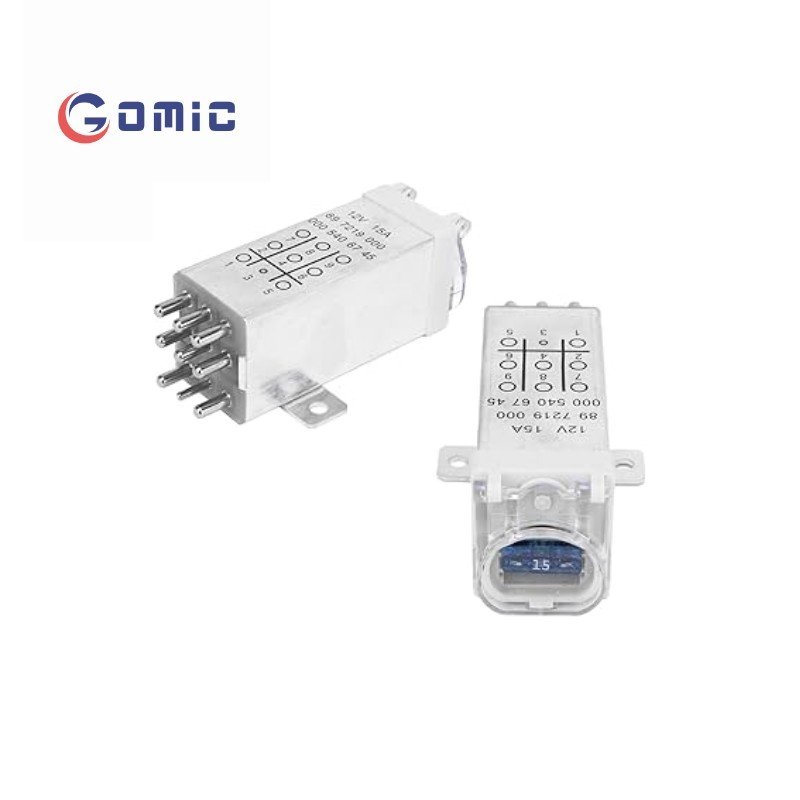 GOMIC Auto Parts 0005406745 0005405245 Overload Protection Relay 9 Pin for Mercedes Benz A124 C124 W124 W123 W202