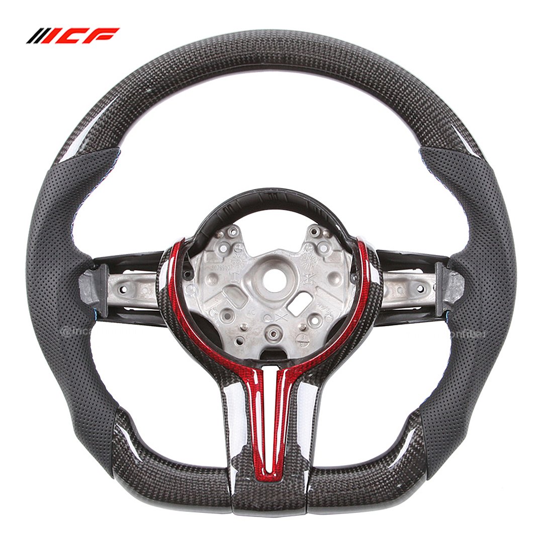 Customized 100% Real Carbon Fiber Steering Wheel For BMW F20 F22,F23 F45 M Sports F30 F31 F32 F33 F36 F87 M2 F80 M3 F82 F83