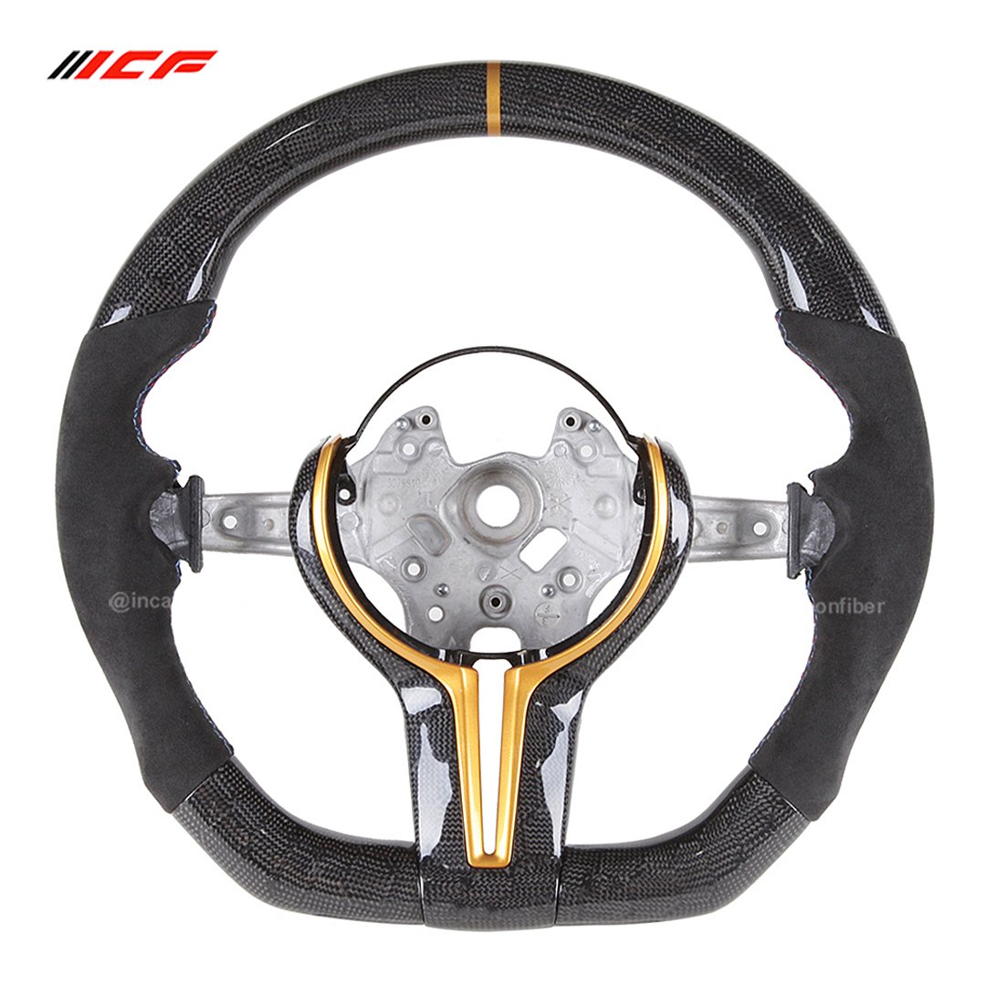 Customized 100% Real Carbon Fiber Steering Wheel For BMW F20 F22,F23 F45 M Sports F30 F31 F32 F33 F36 F87 M2 F80 M3 F82 F83