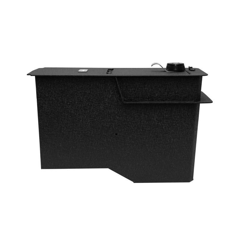 TuoJue Multifunctional Black Central Console Armrest Storage for Honda CRV Anti-theft 4-Digit Combination Lock Console Gun Safe