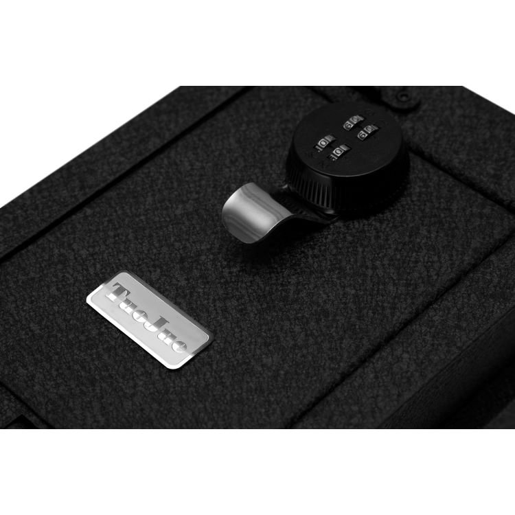 TuoJue Multifunctional Black Central Console Armrest Storage for Honda CRV Anti-theft 4-Digit Combination Lock Console Gun Safe