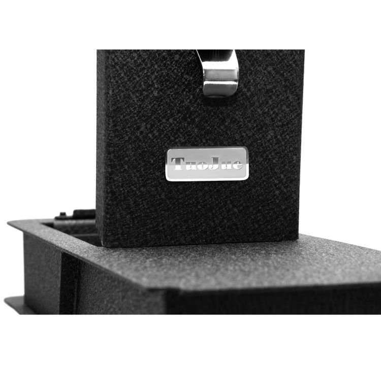 TuoJue Multifunctional Black Central Console Armrest Storage for Honda CRV Anti-theft 4-Digit Combination Lock Console Gun Safe