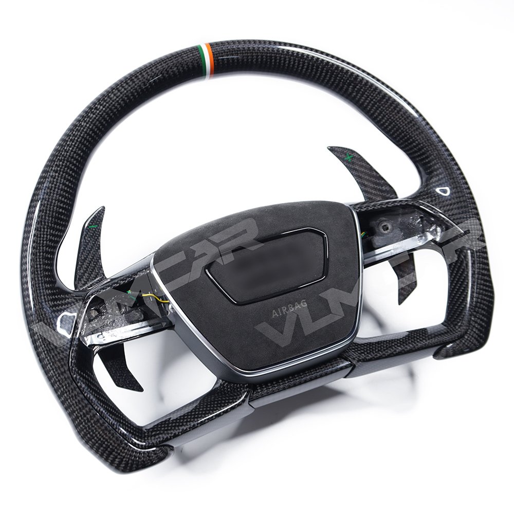 Custom Audi A6 racing steering wheel is suitable for all series A6L A7 RS6 RS7 Modification and upgrade