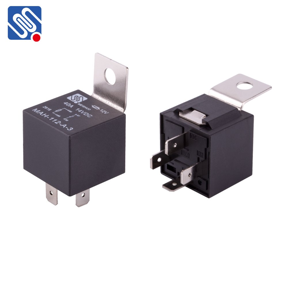 MEISHUO MAH Car Rele Y 40a/14vdc 12v 60a Electromagnetic 5 Pin Waterproof Auto Relay for Car Light