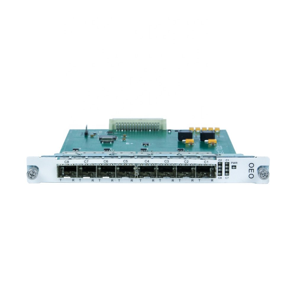 2.5G OEO Muxponder 8 Channels UNIDI CWDM1271nm-1611nm Multimode 850nm/1310nm DWDM C-Band 100Ghz/50Ghz Relay Amplifier with 3R