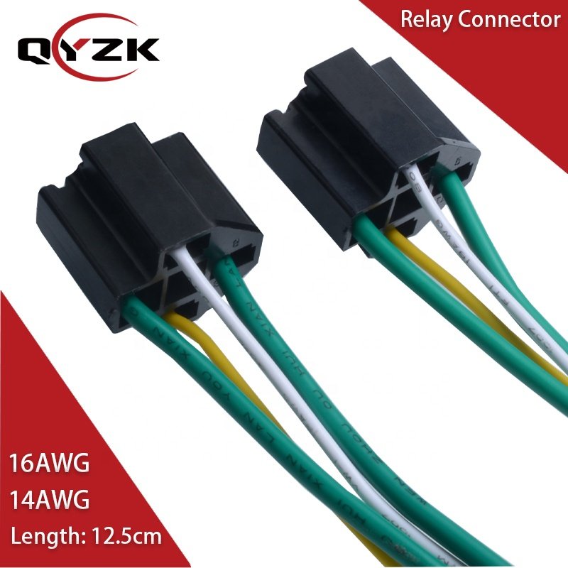 60A 70 Amp 75 Amp 80A 30A 40A 4 Pin 5Pin 5 Pin Pines Electrical Car 12V Automotive Relay With Socket 24V Auto 5Pin 12V Relay