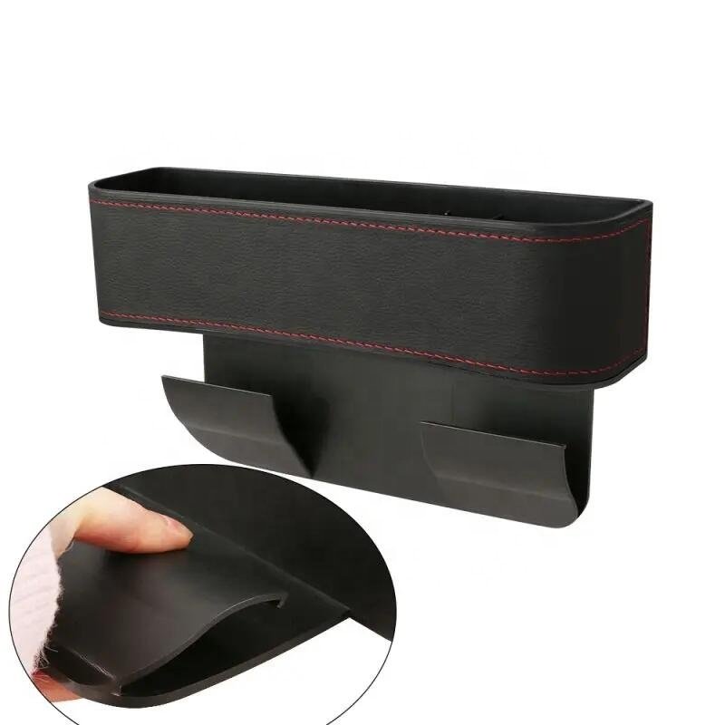 Updated Car Seat Gap Filler Universal Car Armrest Box Storage ABS PU Leather Hot Selling Car Accessories