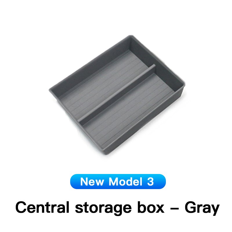 For Tesla Model 3 High Land Refreshed Version Car Central Console Lower Storage Box
