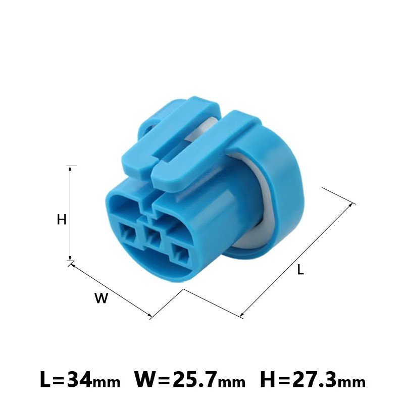 2-10Pcs Hid Relay 9004 9007 H/L HB1 HB5 Bulb Base Socket Lamp Holder Led Headlight Connector High Temperature Resistant Plastic