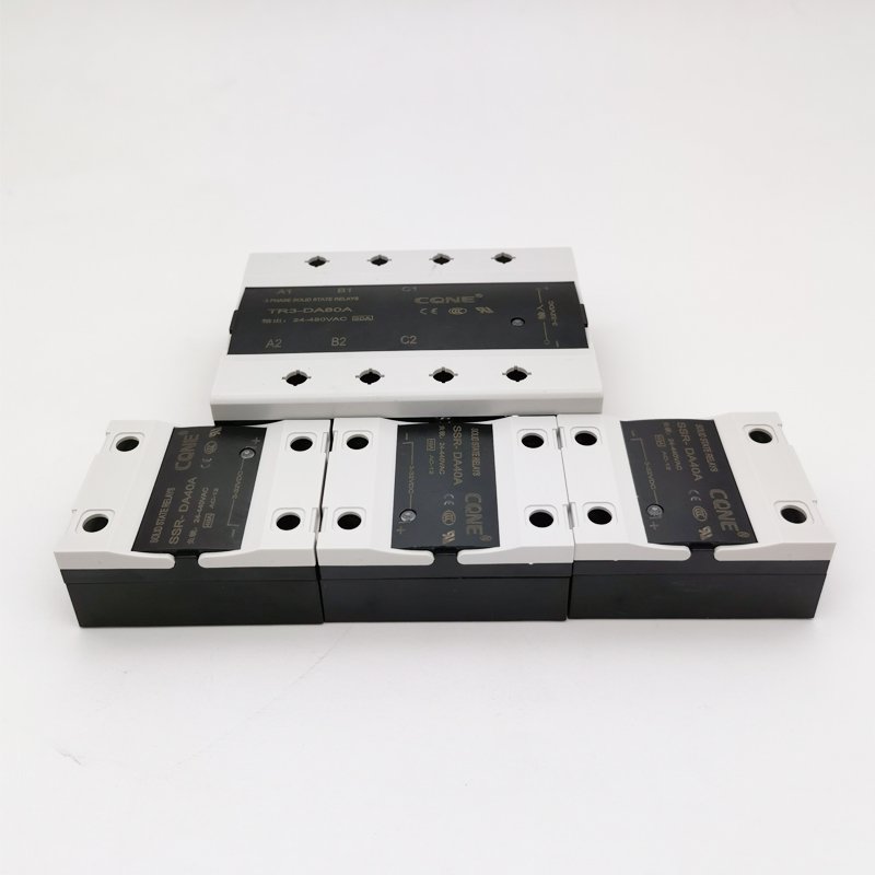 CQNE Brand SSR-DA60A 12V DC Single Phase Normally Closed Solid State Relays 60A SSR