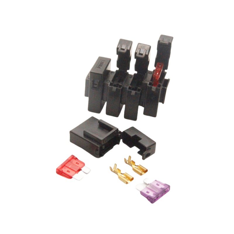 Standard Fuse Holder Auto Car Boat Truck Blade ATC Fuse Holder Seat Cover Terminals ATO Fuse Holder Inline Waterproof Car Audio