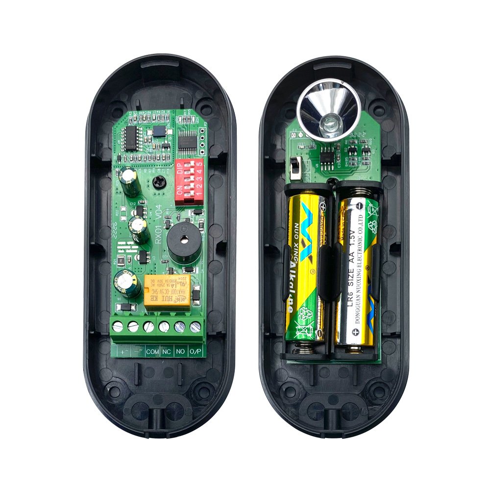 2 Years of Battery Life Outdoor 15m Battery Operated Wireless Safety Infrared Beam Break Sensor