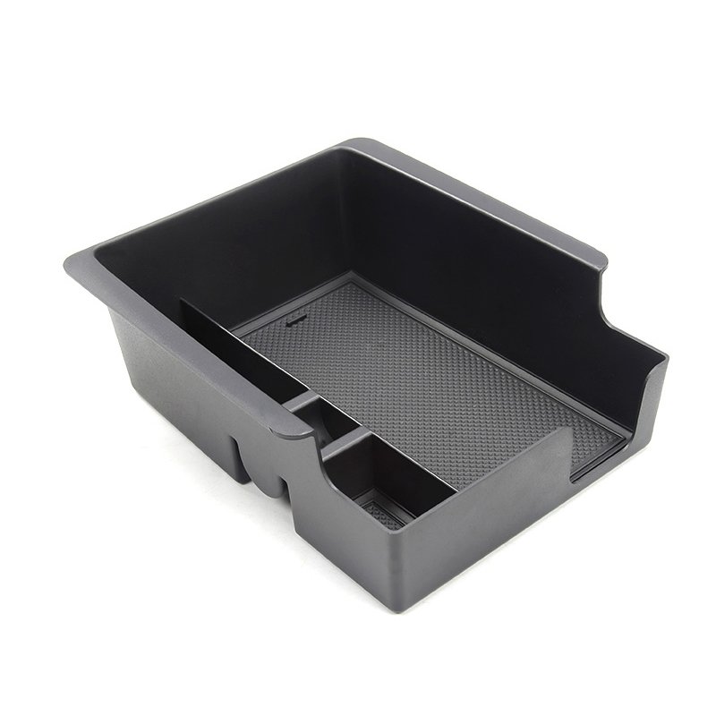 Car Interior Accessories Stowing Tidying Armrest Secondary Storage Box Tray Center Console Organizer for Teala Model 3/y 2021