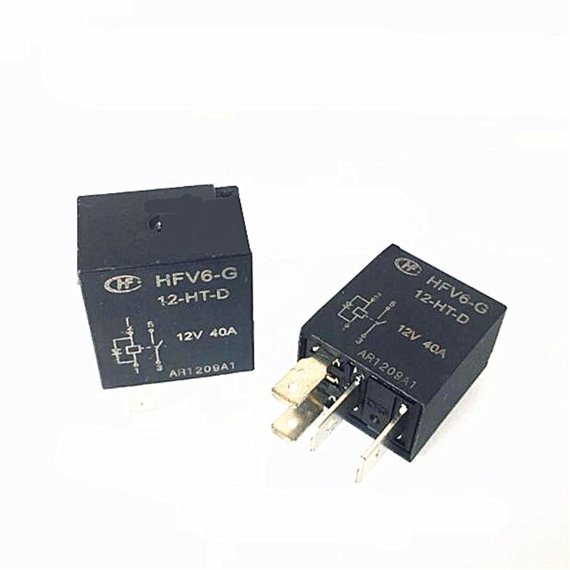 HFV6-G 12-HT-D HFV6 G 12 HT D HFV6G12HTD 12VDC DC12V 12V 40A 4PIN Auto Relay
