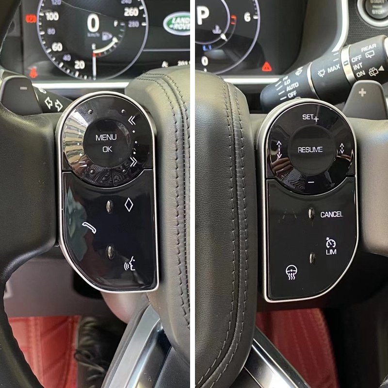 Auto Electronics Car Steering Wheel Touch Buttons for Land Rover Range Rover Sport L494 Vogue L405 2013-2017