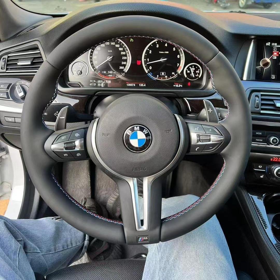 BMW 5 6 SERIES M SPORT GENUINE STEERING WHEEL F10 f11 f12 f13 PADDLSHIFT CRUISE