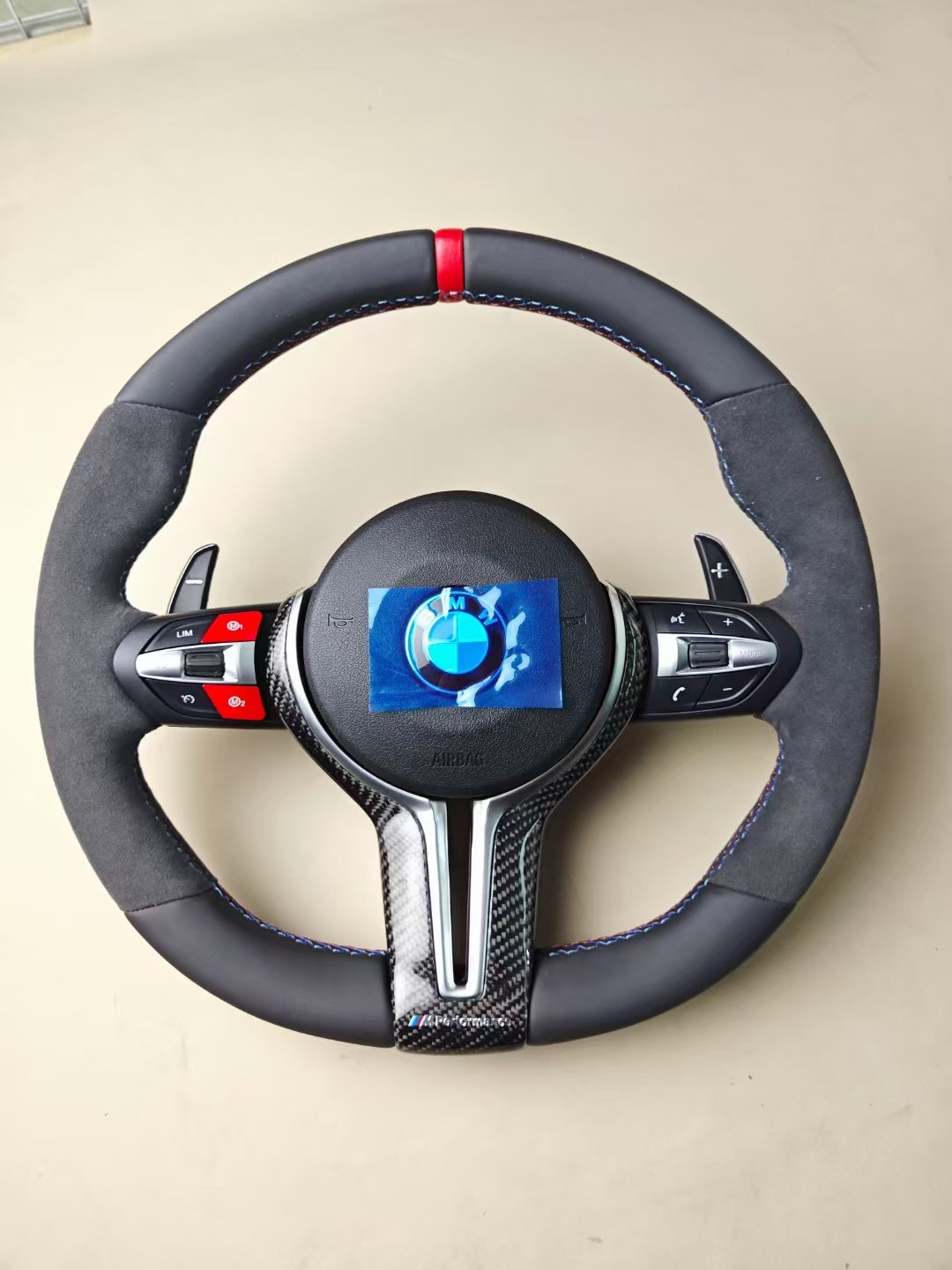 BMW 5 6 SERIES M SPORT GENUINE STEERING WHEEL F10 f11 f12 f13 PADDLSHIFT CRUISE