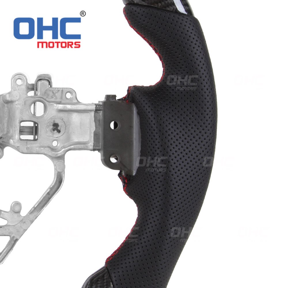Carbon Fiber LED RPM Steering Wheel for 2014 2015 2016 2017 2018 2019 Lexus Gs NX 300 ISF is 250 CT200h GSF RCF Steering Wheel