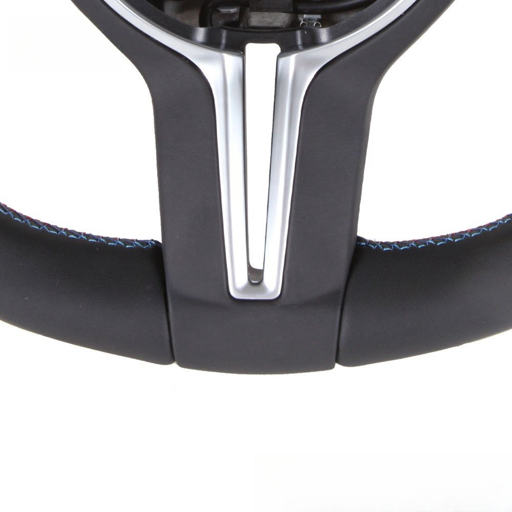Custom Black Perforated Leather Carbon M Sport Steering Wheel for BMW F10 F30 F31 F32 F20 E92 E60 X6 E71 X5 E70 M3 M4 M5 M6
