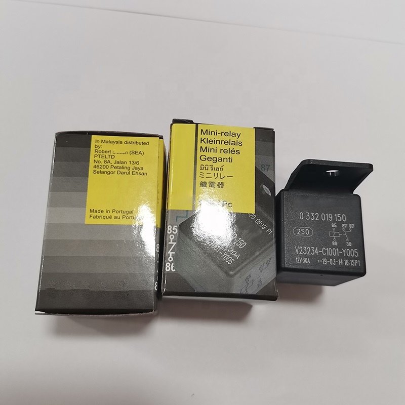 High Quality Mini Car Motorcycle Automotive Relay 12V 24V 4 5 6 Pin 30A 1.8w Auto Relays for BOSCH