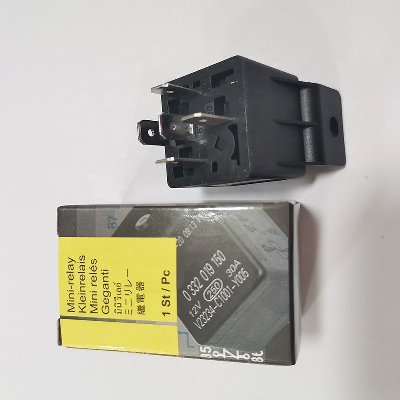 High Quality Mini Car Motorcycle Automotive Relay 12V 24V 4 5 6 Pin 30A 1.8w Auto Relays for BOSCH