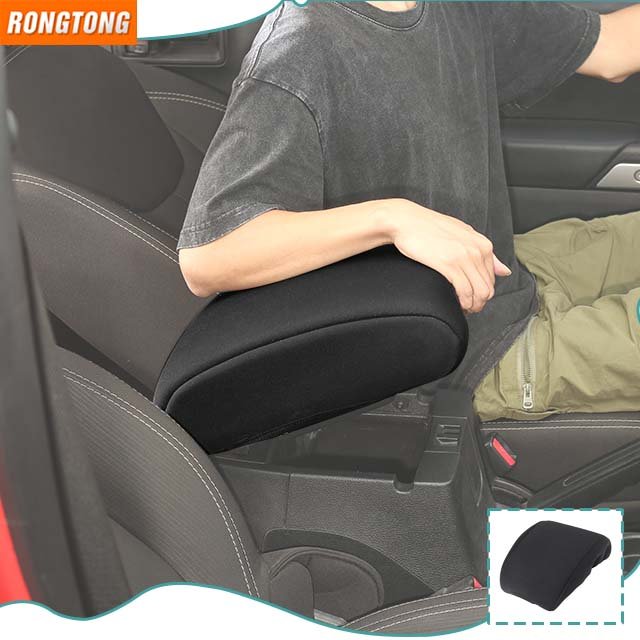 Hot Sales Cotton Car Armrests Pads Car Armrest Console Box Armrest Pad Cover Cushion for Jeep Wrangler JK 2011-2017