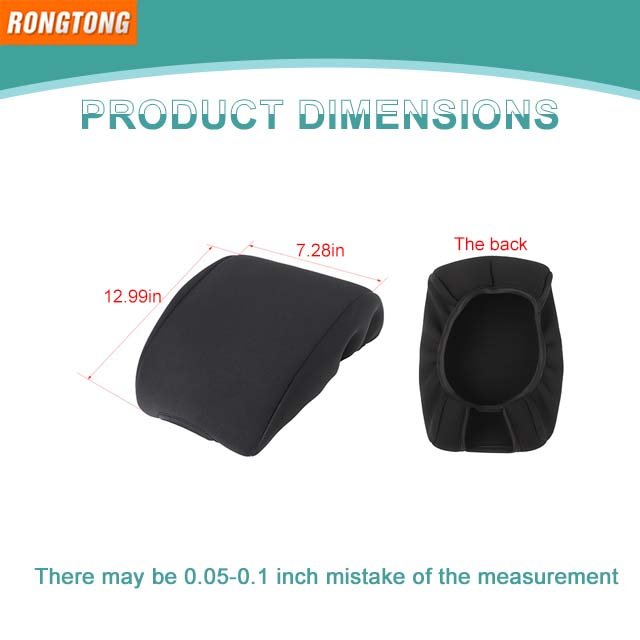 Hot Sales Cotton Car Armrests Pads Car Armrest Console Box Armrest Pad Cover Cushion for Jeep Wrangler JK 2011-2017