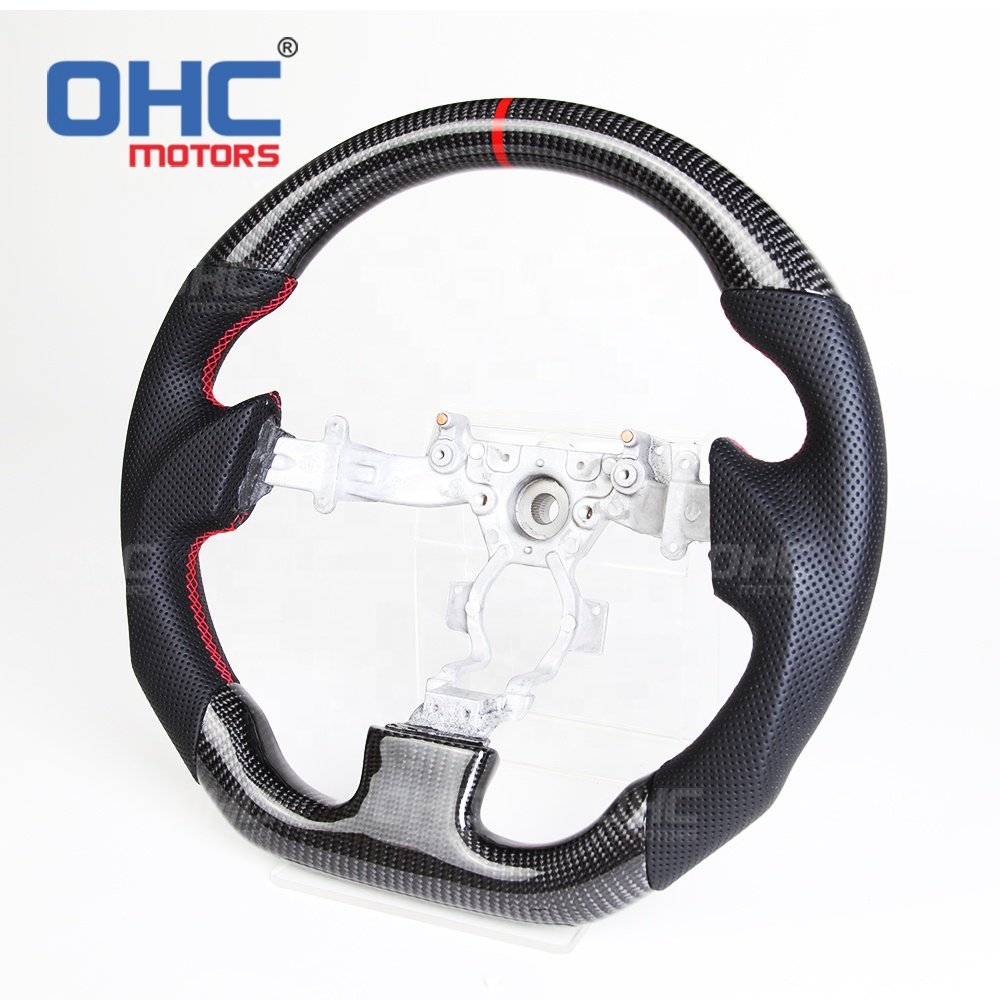 R35 100% Carbon Fiber Steering Wheel For Nissan GTR r35 R 35 Coupe Exhaust ohc motors steering wheels