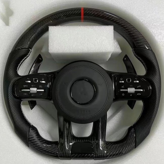 Fit For benz w205 Mercedes Benz A Class C class E class w213 w203 w205. high performance carbon fiber car steering wheel