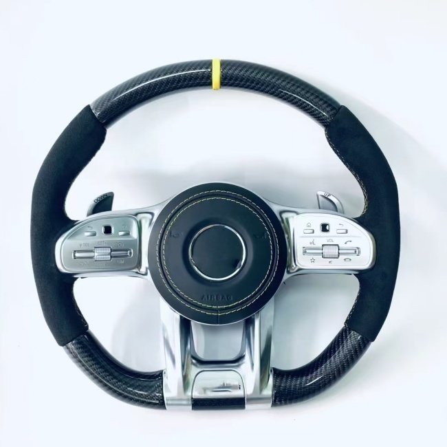 Fit For benz w205 Mercedes Benz A Class C class E class w213 w203 w205. high performance carbon fiber car steering wheel