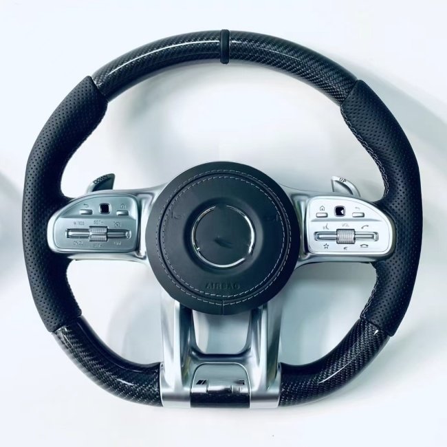 Fit For benz w205 Mercedes Benz A Class C class E class w213 w203 w205. high performance carbon fiber car steering wheel