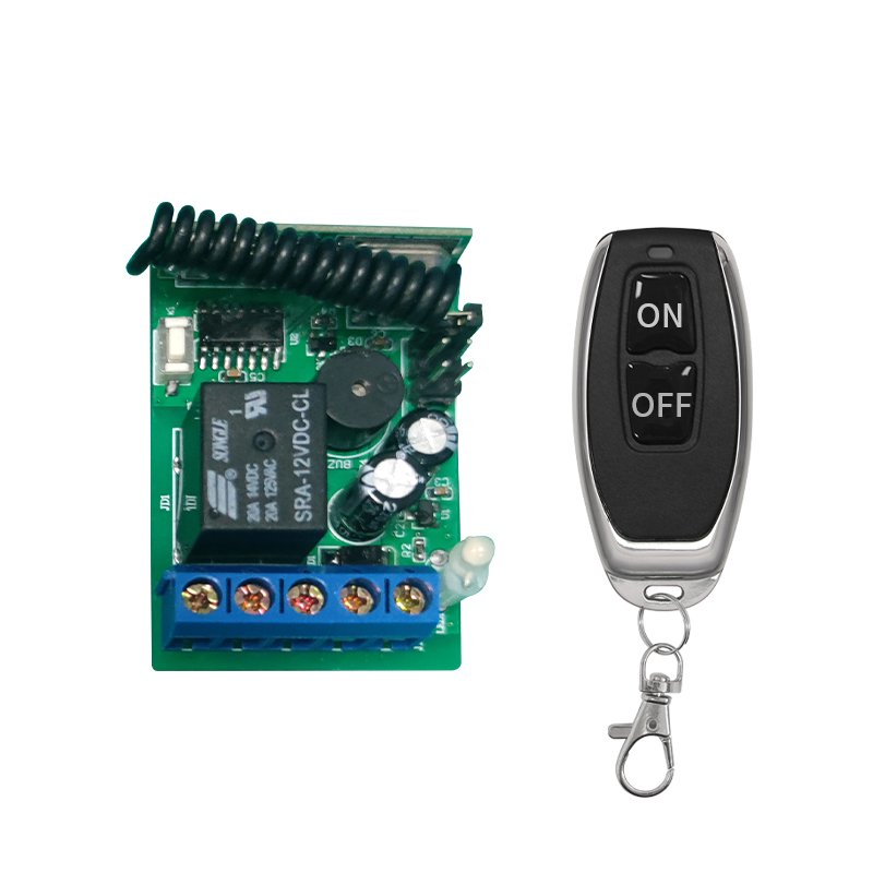 1 Channel Relay Receiver With Buzzer Wiper Control Switch Auto Control System Auto Delay Timer Switch Automobile Light Control