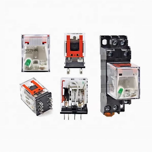 Original Genuine MY2N-GS Dc24v MY4N Ac220v LY2N-J Miniature Solid State Relay 10A Load Current for Auto and PCB