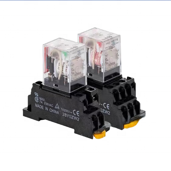 Original Genuine MY2N-GS Dc24v MY4N Ac220v LY2N-J Miniature Solid State Relay 10A Load Current for Auto and PCB