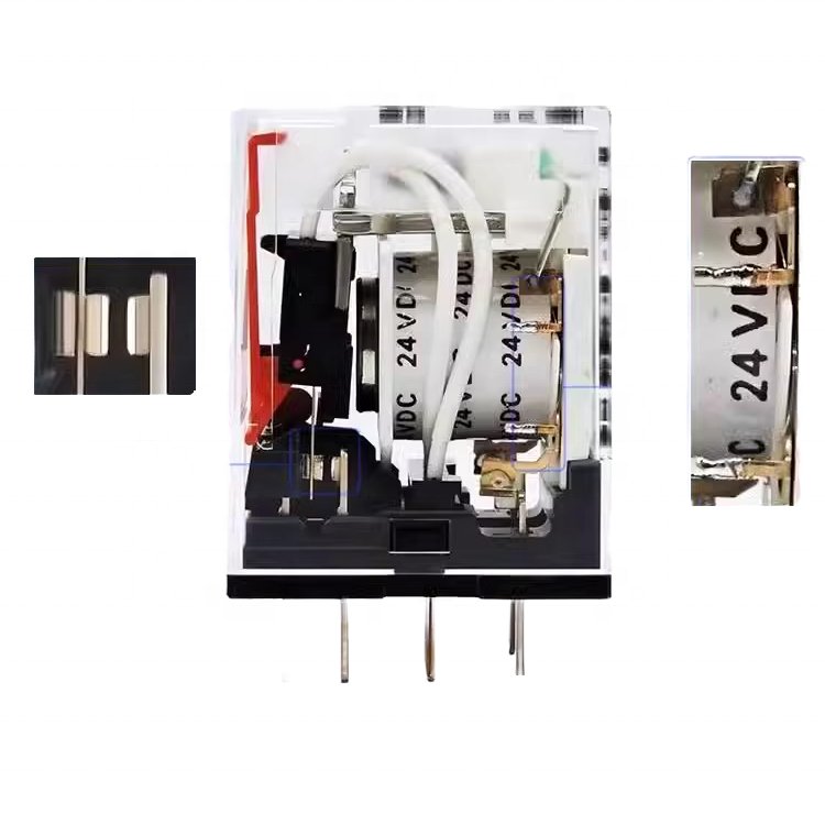 Original Genuine MY2N-GS Dc24v MY4N Ac220v LY2N-J Miniature Solid State Relay 10A Load Current for Auto and PCB