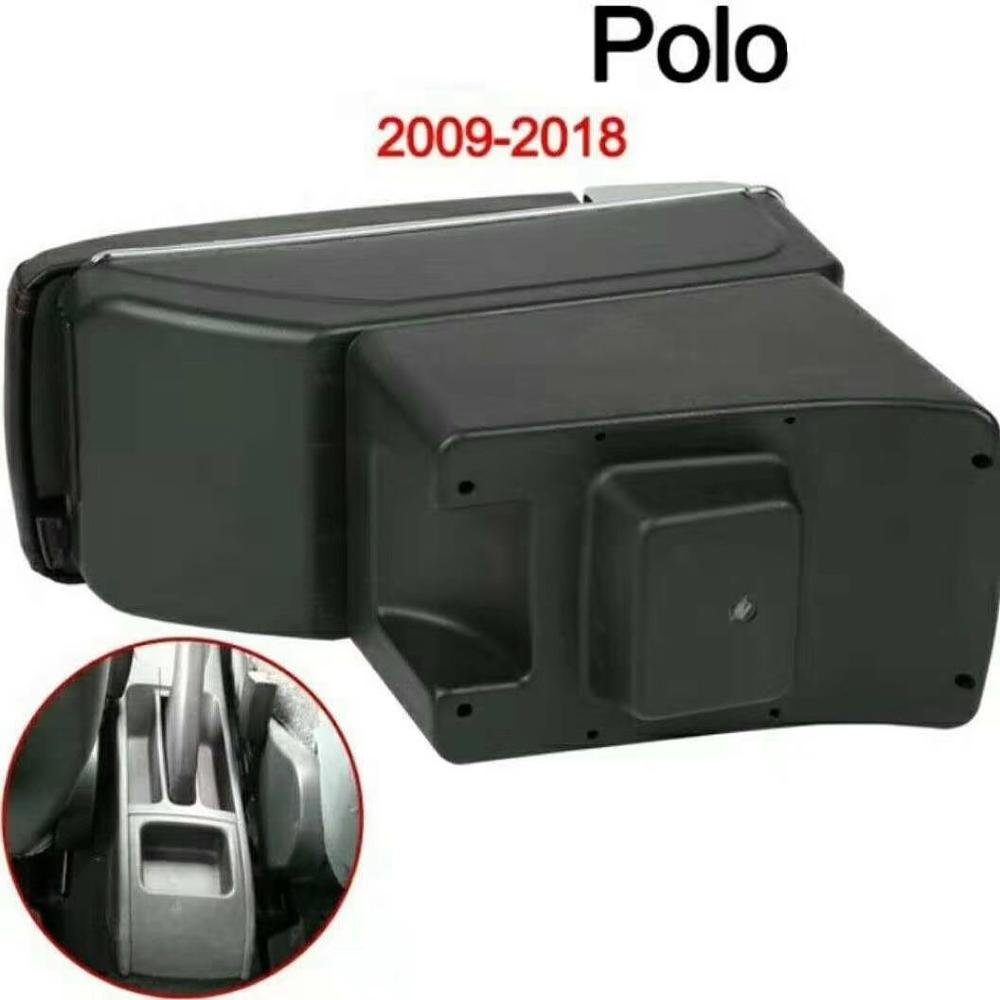 China Product Good Quality Car Multi-function Armrest Center Console Box Use for Volkswagen VW POLO 2009-2018