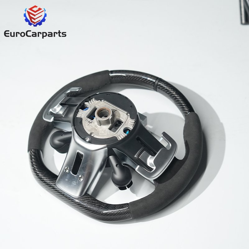 2019-2024Y G Class W463A OEM Steering wheel G63 G350 G500 Carbon fiber steering Wheel W464 Carbon Interior Parts Auto Systems