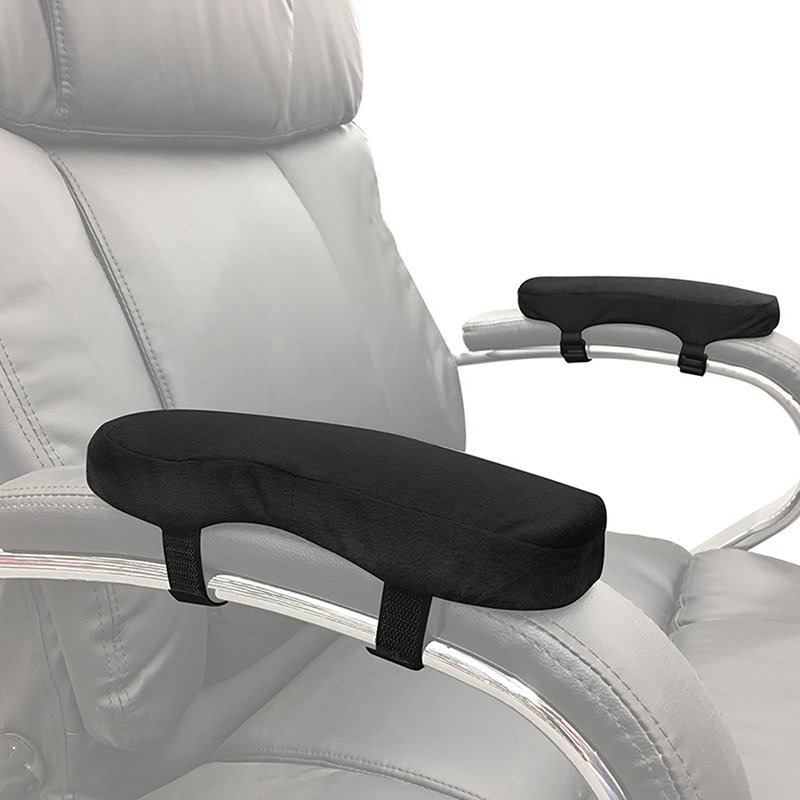 Ergonomic Foam Office Chair Armrest Pads Comfy Gaming Chairs Arm Rest Cushion for Elbows Forearms Pressure Relief