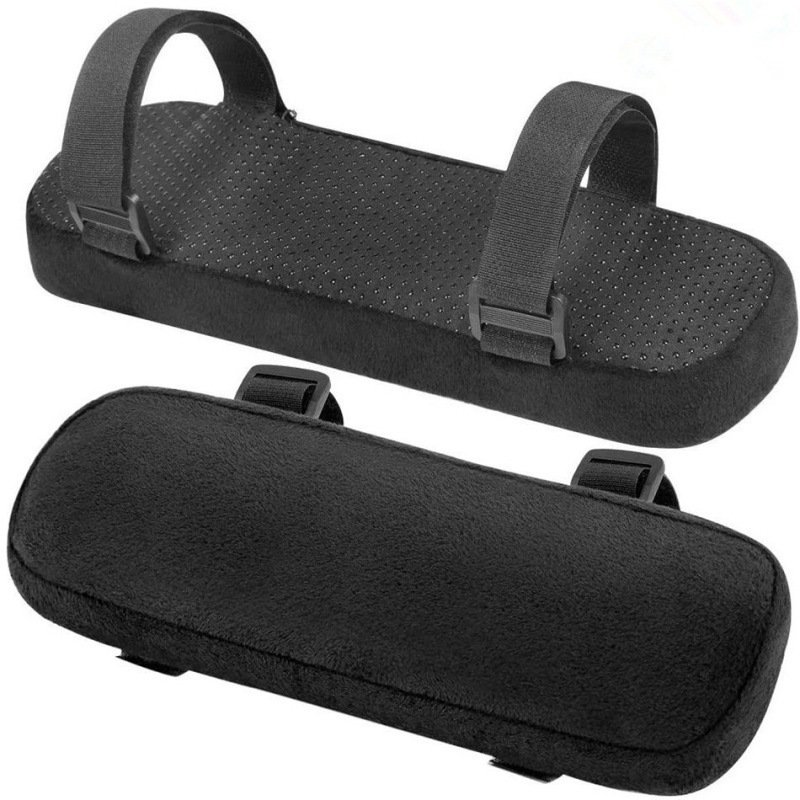 Ergonomic Foam Office Chair Armrest Pads Comfy Gaming Chairs Arm Rest Cushion for Elbows Forearms Pressure Relief
