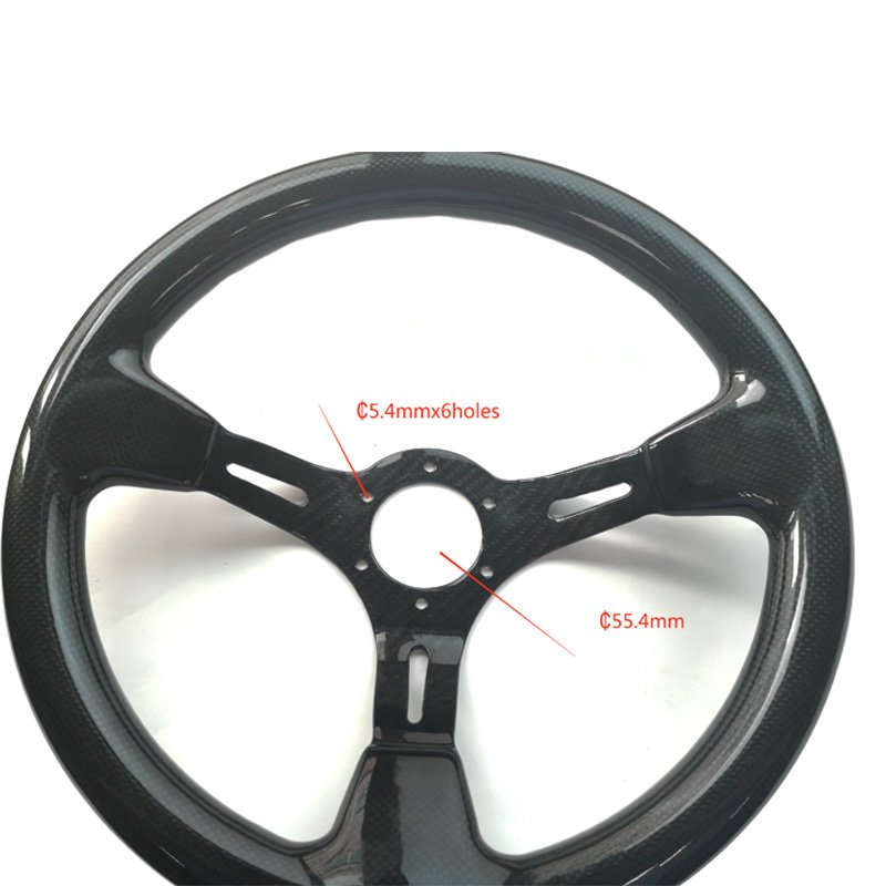 360 Degree carbon fiber Steering Wheel Disconnect Quick Release Hub for Performance Racing Car