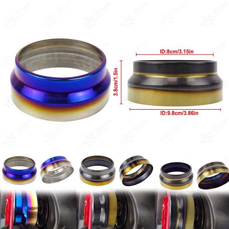 Universal Burnt Blue Boss Kit Cover Steering Wheel Quick Release Hub Adapter Cover Boss Kit Cover