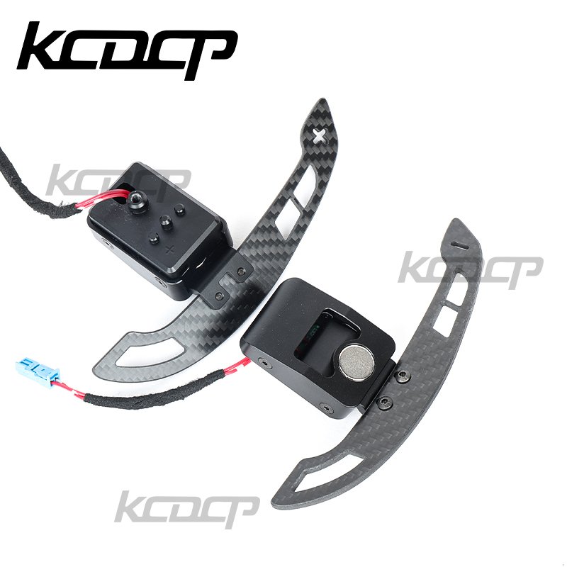 Car interior accessories steering wheel carbon fiber magnetic shift paddle for BMW X4 M5 6GT X3 G38 G32 G11 G12 G01 G02 M2 M3 M4