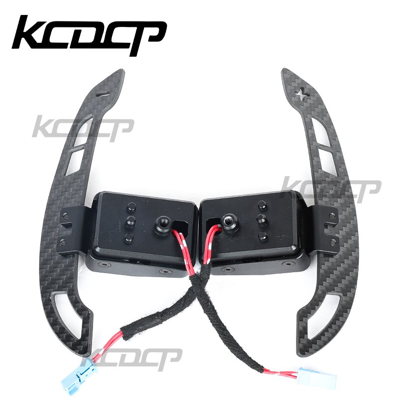 Car interior accessories steering wheel carbon fiber magnetic shift paddle for BMW X4 M5 6GT X3 G38 G32 G11 G12 G01 G02 M2 M3 M4