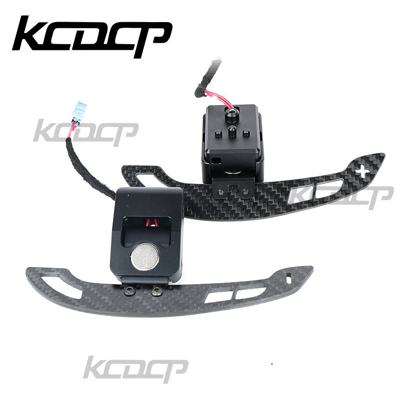 Car interior accessories steering wheel carbon fiber magnetic shift paddle for BMW X4 M5 6GT X3 G38 G32 G11 G12 G01 G02 M2 M3 M4