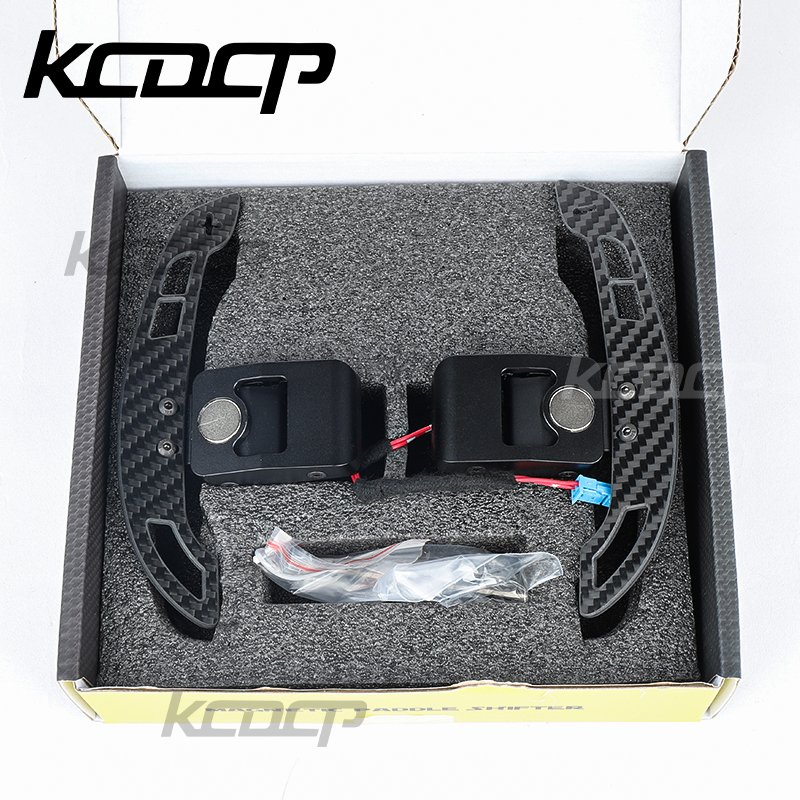 Car interior accessories steering wheel carbon fiber magnetic shift paddle for BMW X4 M5 6GT X3 G38 G32 G11 G12 G01 G02 M2 M3 M4